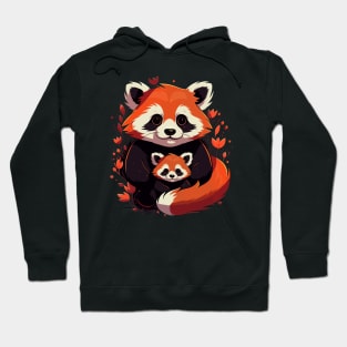 Red Panda Fathers Day Hoodie